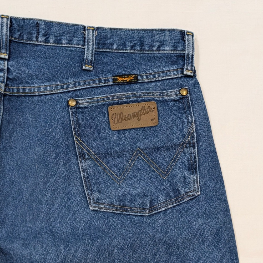 Wrangler George Strait Cowboy Cut Jeans Men's 40x34 Blue Denim